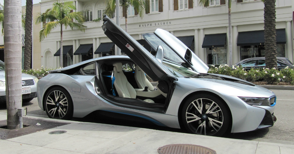 2015 BMW i8 on the Street