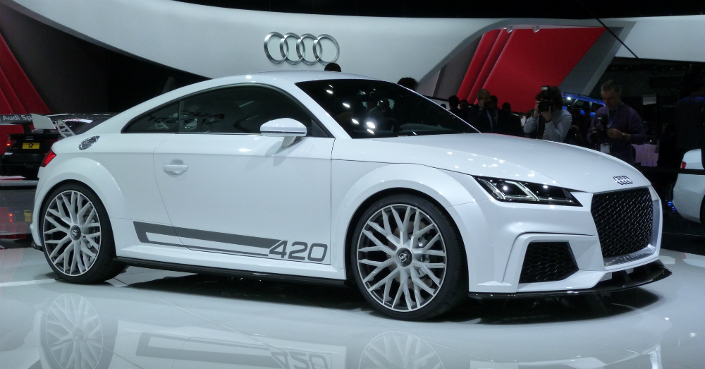 2016 white Audi TT