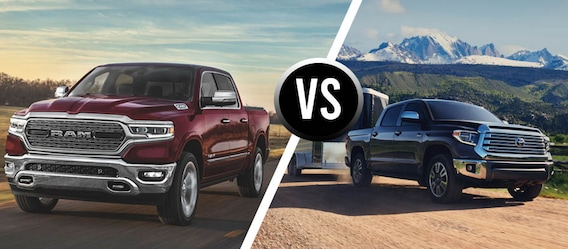 Comparing the Ram 1500 and the Toyota Tundra