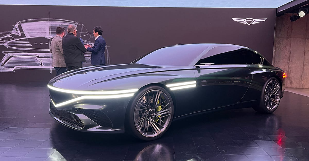 Genesis Shows Off the X Speedium Coupe Concept