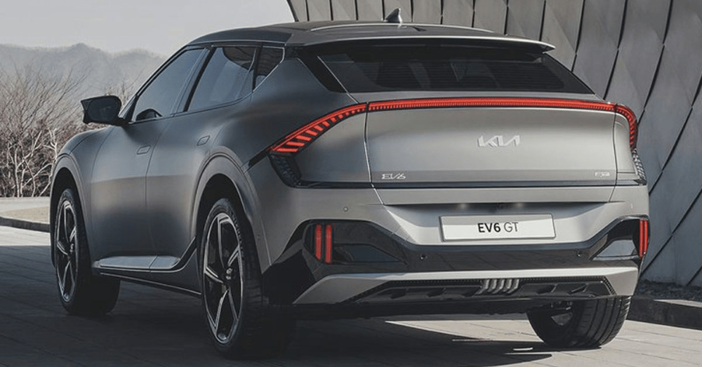 Our Impressions of the Kia EV6 GT - rear view