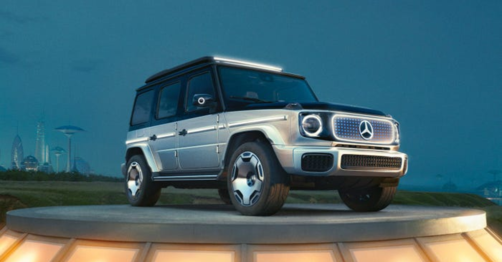 Introducing the First Electric Mercedes G-Class
